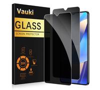 Vauki 2 Pezzi Privacy Vetro Temperato per Oppo A16/A16s/A54s,Pellicola Protettiva Anti-Spy,Durezza 9H,Anti-Graffio,Senza Bolle,Schermo Protezione Anti-Spia Pellicola per Oppo A16/A16s/A54s