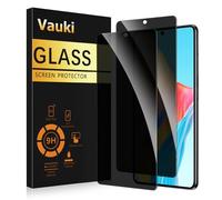 Vauki 2 Pezzi Privacy Vetro Temperato per Oppo A98 5G,Pellicola Protettiva Anti-Spy,Durezza 9H,Anti-Graffio,Senza Bolle,Schermo Protezione Anti-Spia Pellicola per Oppo A98 5G