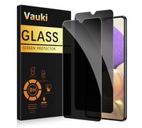 Vauki 2 Pezzi Privacy Vetro Temperato per Samsung Galaxy A32 5G,Pellicola Protettiva Anti-Spy,Durezza 9H,Anti-Graffio,Senza Bolle,Schermo Protezione Anti-Spia Pellicola per Samsung Galaxy A32 5G 6.5"