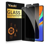 Vauki 2 Pezzi Privacy Vetro Temperato per Xiaomi Redmi 9C/9C NFC, Pellicola Protettiva Anti-Spy, Durezza 9H, Anti-Graffio, Senza Bolle, Schermo Protezione Anti-Spia