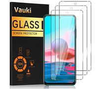 Vauki 3 Pezzi Vetro Temperato Compatibile con Xiaomi Redmi Note 10/10S 4G Pellicola Protettiva Ultra-HD Durezza 9H Resistente Anti-graffio per Senza Bolle Facile da Installare Screen Protector 6,43"