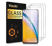 Vauki 3 Pezzi Vetro Temperato per OnePlus Nord 2 5G/2T Pellicola Protettivo 9H Durezza HD Screen Protector Anti-graffio Anti-Impronte Senza Bolle