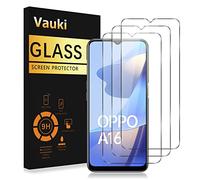 Vauki 3 Pezzi Vetro Temperato per Oppo A16/Oppo A16s/Oppo A54s Pellicola Protettivo 9H Durezza HD Screen Protector Anti-graffio Anti-Impronte Senza Bolle