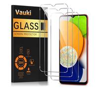 Vauki 3 Pezzi Vetro Temperato per Samsung Galaxy A03 / A03s / A02s 6,5" Pellicola Prottetiva Anti Graffio, Durezza 9H,Ultra Resistente,Ultra Trasparente,Senza Bolle,Protezione Schermo,Clear