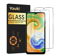 Vauki Set di 2 pellicole protettive in vetro temperato per Samsung Galaxy A04s/A04/A03s,Pellicola protettiva HD trasparente, durezza 9H, ultra resistente, anti graffio, con alta trasparenza al 99%