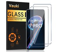 Vauki Set di 2 vetri temprati per Realme 9 Pro, protezione schermo durezza 9H HD trasparente vetro per Realme 9 Pro 5G 6.6", pellicola anti graffio senza bolle