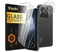 Vauki Vetro Temperato per Xiaomi 15T Pro 5G Pellicola Protettiva con Protezione Fotocamera [3+3 Pezzi] Durezza 9H Anti-impronte HD Trasparente Senza Bolle Vetrino