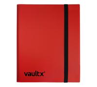 Vault X - 12-Pocket Strap Binder - Red NUOVO
