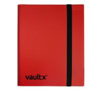 Vault X - 4-Pocket Strap Binder - Red NUOVO