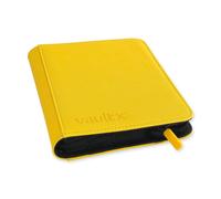 Vault X Premium Exo-Tec Zip Binder 4 Pocket, 20 Double-Sided Pages, 160 Side-Loa