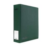 Vault X Raccoglitore a 3 Anelli per Carte da Collezione, Compatibile con Pagine a 9 Tasche, 900 Carte, Materiale Exo-Tec, Apertura Facile, Raccoglitore con Clip ad Anello D, TCG (Verde, Grande)