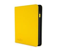 Vault X Raccoglitore per Carte da Collezione a 12 Tasche con Cerniera, 480 Carte, Materiale Exo-Tec per Album, 20 Pagine a Caricamento Laterale, TCG (Giallo)