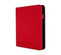 Vault X Raccoglitore per Carte da Collezione a 12 XL Tasche con Cerniera, 624 Carte, Materiale Exo-Tec per Album, 26 Pagine a Caricamento Laterale, TCG (Rosso)