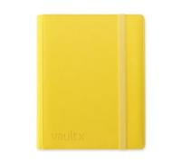 Vault X Raccoglitore per Carte da Collezione a 9 Tasche, 360 Carte, Materiale Premium Exo-Tec per Album, 20 Pagine a Caricamento Laterale, Raccoglitore per Giochi di Collezionabili, TCG (Giallo)