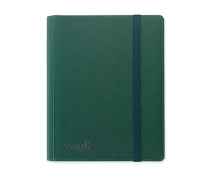 Vault X Raccoglitore per Carte da Collezione a 9 Tasche, 360 Carte, Materiale Premium Exo-Tec per Album, 20 Pagine a Caricamento Laterale, Raccoglitore per Giochi di Collezionabili, TCG (Verde)