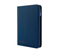 Vault X Raccoglitore per Carte da Collezione a 9 Tasche con Cerniera, 360 Carte, Materiale Exo-Tec per Album, 20 Pagine a Caricamento Laterale, TCG (Blu)