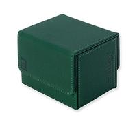 Vault X Scatola Deck Box a Caricamento Laterale, 100+ Carte, Materiale Premium Exo-Tec, Contenitore per Carte da Collezione, Coperchio Magnetico, per MTG Commander, TCG (Verde)