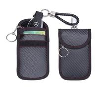 VAULTA - Custodia a portafoglio per chiavi dell'auto, confezione da 2 custodie per blocco del segnale delle chiavi dell'auto, custodia per chiavi auto senza chiave, custodia con blocco RFID per la