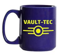 VaultTec - Tazza da caffè Fall-Out VaultTec, tazza da caffè in ceramica, tazza da caffè Fall-Out, tazza da caffè da 325 ml, tazza da caffè divertente, riutilizzabile, tazze da gioco per giocatori e
