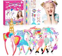 Vautvis set regalo accessori per capelli per ragazze, 63PCS