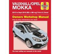 Vauxhall/Opel Mokka Petrol & Diesel (12 - Sept 16) 62 to 66 Haynes Repair Manual