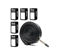 VAVERTTUB Vavert - Tubi Interni per Bici da Strada, 700 x 18-25c, valvola Presta, Lunghezza 60 mm, Confezione da 5