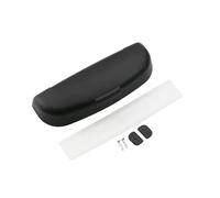 VAVGKDKPZB Custodia Universale da Auto per Alfa per Romeo per Giulia per Stelvio per Mito per Giulietta Tonale Alfa 4C Disco Volante Gloria Scatola Occhiali Custodias Occhiali(Black)