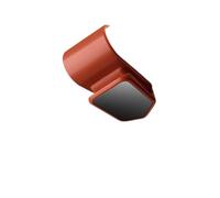 VAVGKDKPZB Custodia Universale da Auto per Occhiali da Sole Universali Alette Parasole Auto Portaocchiali Fermacarte Portabiglietti Custodia Custodias Occhiali(Orange)