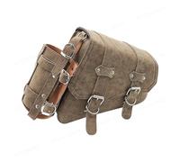 VAVGKDKPZB Motociclo Borse Serbatoio Per Sportster XL 883 1200 Per Chopper Per Cruiser Per Softail Bobber Moto Borse Laterali In Similpelle Per Motociclette L+R Fit Moto Selle Bagagli(KA-B)