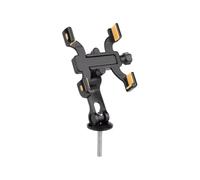 VAVGKDKPZB Porta Cellulare Bici Supporto A Quattro Artigli Facile Da Installare Sicuro All'aria Aperta Cellulare In Lega Alluminio Impugnatura Antiscivolo Comodo E Confortevole Supporto Manubrio(B)