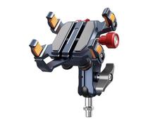 VAVGKDKPZB Porta Cellulare Bici Supporto Universale Per Telefono Da Moto Ammortizzatore In Lega Per Cellulare Girevole A 360° Staffa Navigazione Per Bici E Supporto Manubrio(TX02-M10)