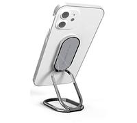 VAWcornic Anello Supporto Ring Cellulare - 540° Doppio senso di rotazione Universale Cellulari Anello Metallico Rotazione Telefono Ring Holder per iPhone, Samsung Galaxy, Huawei e Altro - Grigio Scuro