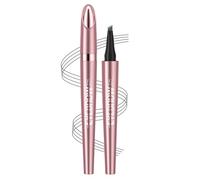 Vawolecy Matita sopracciglia impermeabile, trucco naturale, matita per sopracciglia a punta fine simile a capelli definita con 4 punte micro-fork