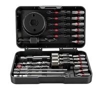 VaxaNut Driver Set - Impact Grade Magnetic Screwdriver Bit Set with Phillips, Torx, Slotted & Hex Bits - Professional Multi-Tool Kit for DIY, Repairs & Workshop (#A)