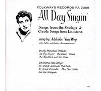 Vay Wey, Adelaide - All Day Singin'-Louisiana & Smoky Mountain Ballads