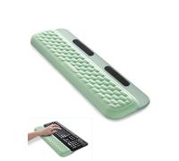 Vaydeer Cuscinetto da polso con adesivi, supporto completo per tastiera meccanica al 100%, morbido cuscino in memory foam per scrivania, computer, digitazione, ufficio, lavoro, casa, giochi, braccio