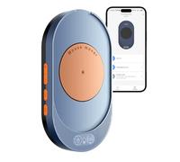 Vaydeer M4 Utra Mouse Mover con app, dispositivo jiggler mouse non rilevabile con telecomando e funzione timer, simulazione di movimento del mouse senza driver, per risveglio al computer, arancione