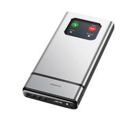 Vaydeer Scatola in metallo con timer, cassaforte a tempo chiuso per telefono, portatile, per smartphone, carcere per bambini, famiglie, insegnanti, aule, autocontrollo, cattive abitudini, argento