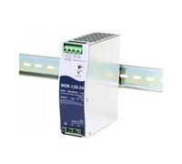 VAYEODEYU Alimentatore ferroviario, Alimentatore AC/DC su guida DIN WDR-120 120W 12V/24V/48V AC 380V Ingresso(WDR-120-48V)