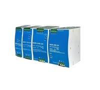 VAYEODEYU Alimentatore ferroviario, Alimentatore switching NDR DIN Rail 75W 120W 240W 480W 12V 24V 48V(Ndr-120-48v 2.5a)