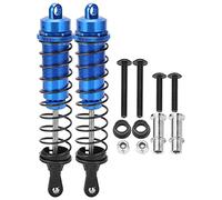 VAYEODEYU Ammortizzatore regolabile riempito d'olio da 140 mm RC blu for auto SLASH 2WD 1/8 2 pezzi