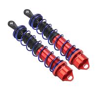 VAYEODEYU Ammortizzatori posteriori in lega di alluminio for auto RC 1/8 multicolore, confezione da 2(Red)