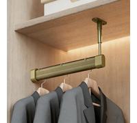 VAYEODEYU Asta appendiabiti a L multicolore 30-100 cm(Champagne,30cm)