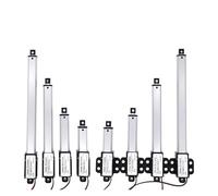 VAYEODEYU Attuatore lineare, Attuatore lineare microelettrico DC 12V, controllore motore, asta di spinta 30-150N, 4-30mm LA-WR/LA-YR(100n 8mm S,LA-YR-Type)