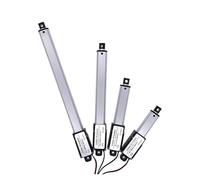 VAYEODEYU Attuatore lineare, Micro attuatore lineare DC 12V 30N-150N 30mm-150mm(150n 4mm S,30mm)