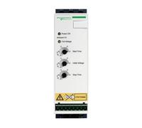 VAYEODEYU Avviatore elettrico, Avviatore graduale del motore ATS01N222QN trifase 380V-415V 11KW 22A con dissipatore di calore Motore asincrono Avviamento graduale Bianco