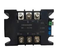 VAYEODEYU Avviatore elettrico, Avviatore graduale for motore SSR trifase monofase da 380 V con protezione da sovraccarico e cortocircuito for pompa dell'acqua da 1 kW a 20 kW(TSR-20WA-R1(2KW))