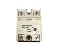 VAYEODEYU Avviatore elettrico, Controller di avviamento graduale del motore a relè a stato solido CC SSR-10DD a SSR-25DD 10A 15A 20A 25A(Ssr-25dd)