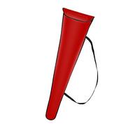 VAYEODEYU Borsa della Spada, Borsa a Tracolla a Tracolla for Spada Doppia da Scherma for Spada fioretta e sciabola - Custodia for Borsa for Spada Lunga Hema for Armi da Scherma(Red)