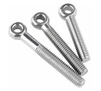 VAYEODEYU Bullone a occhiello, Bullone ad anello fisheye in acciaio inossidabile 304, diverse misure(30mm,M6(2pcs))